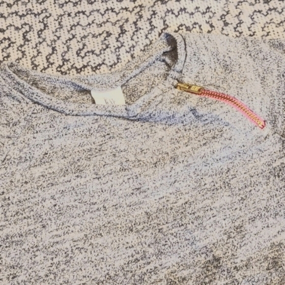 Gap Grey Medium Weight Dress with Bright Pink Zipper 18-24M - Picture 2 of 4